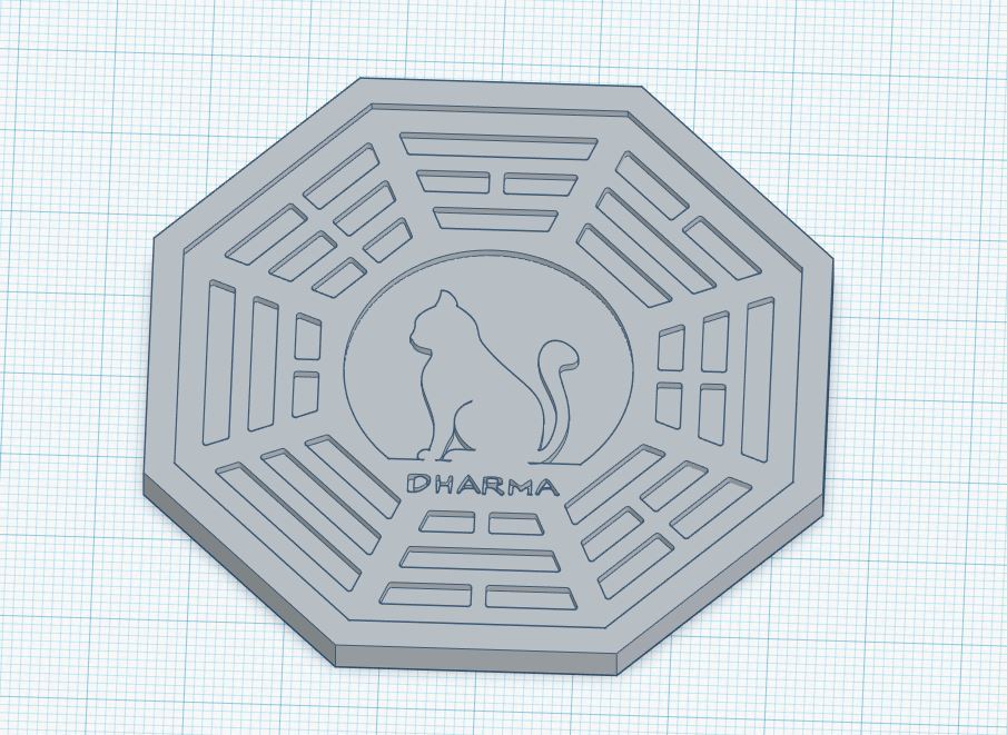 Dharma Initiative Cat Logo