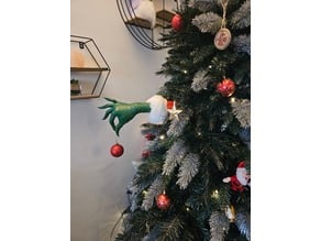 Sneaky Grinch Christmas Tree Decoration 