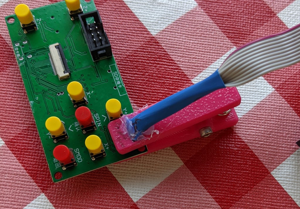 Programmer Clip using Header Pins