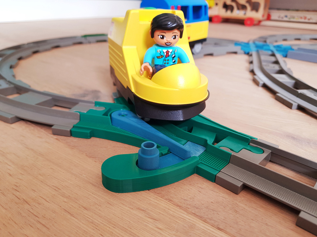 Switch for Duplo train track