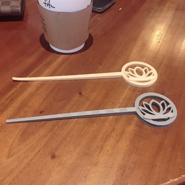 Lotus Hair Pin