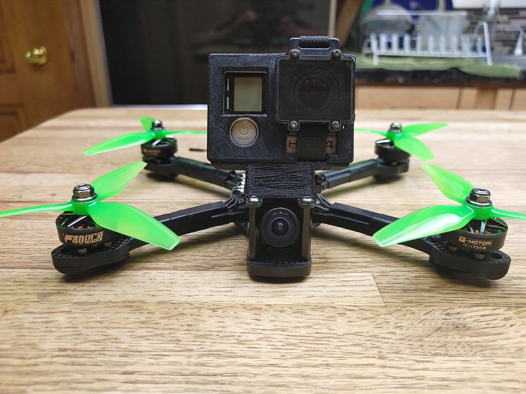 GoPro Hero 4 Case and Mount for Drone