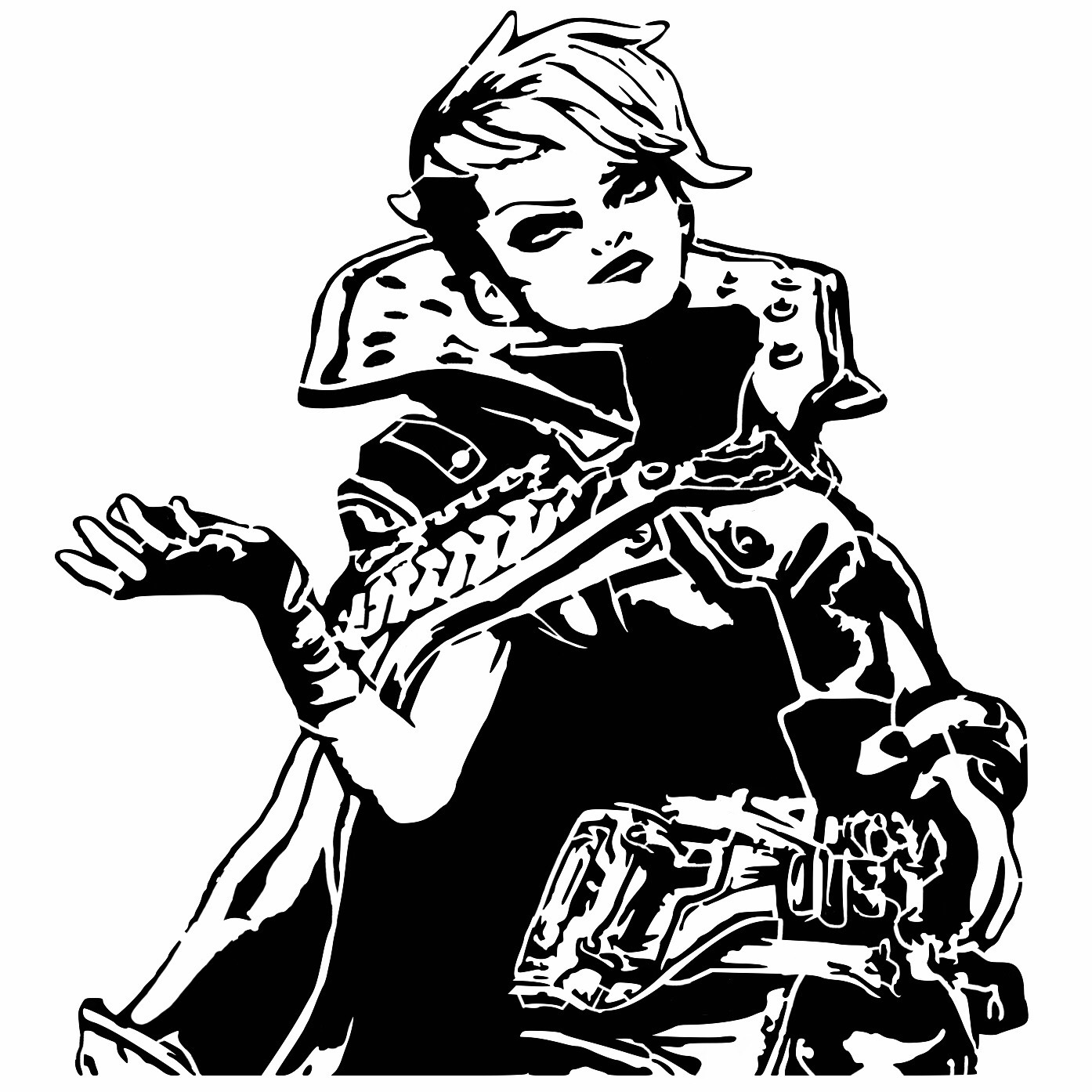 Tyreen Calypso stencil