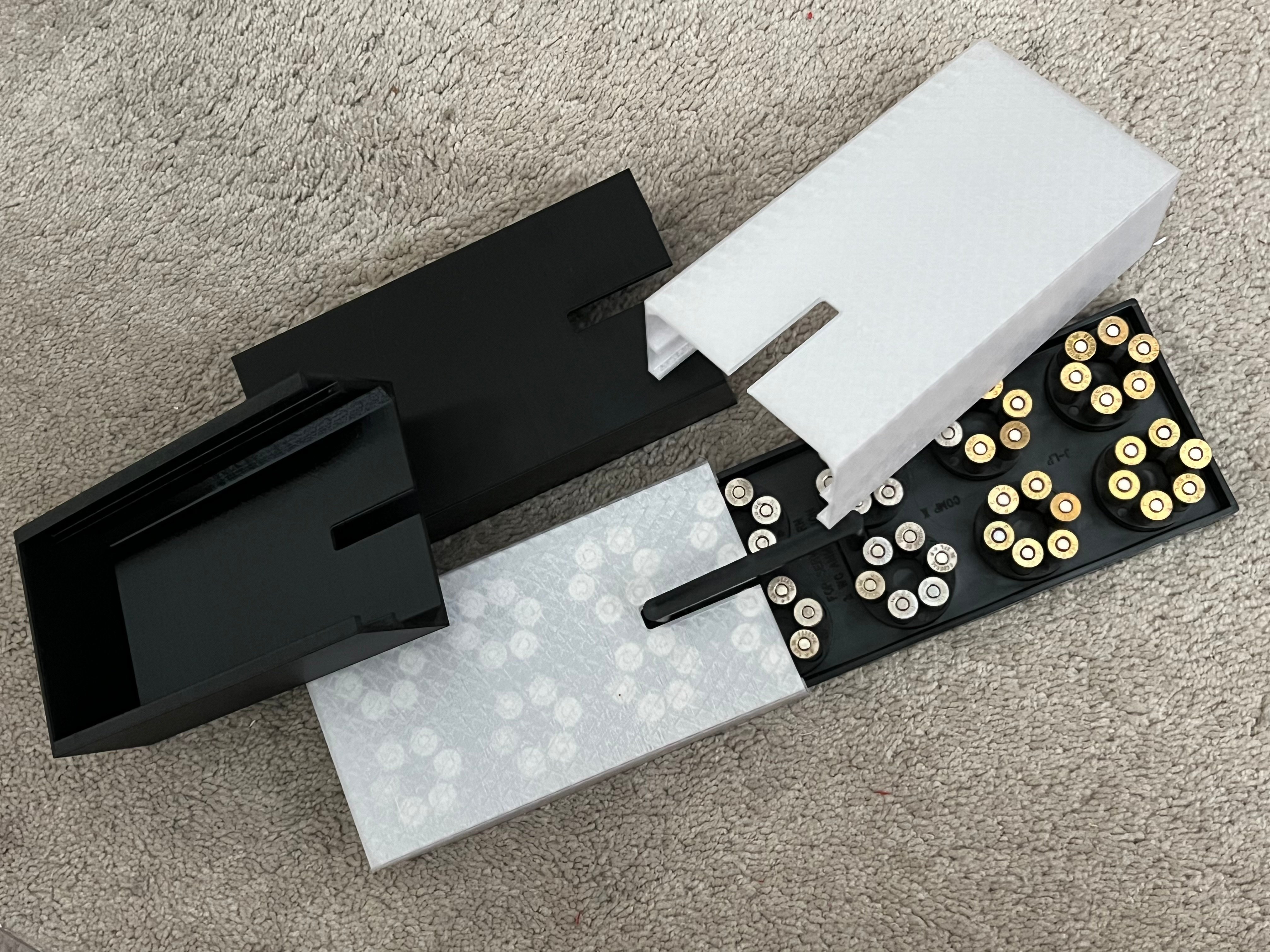 Speedloader loading block cover
