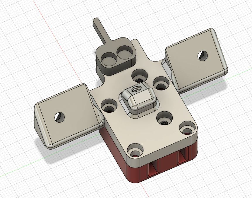 MGN12 Carriage for Anycubic Predator with Smart Effector