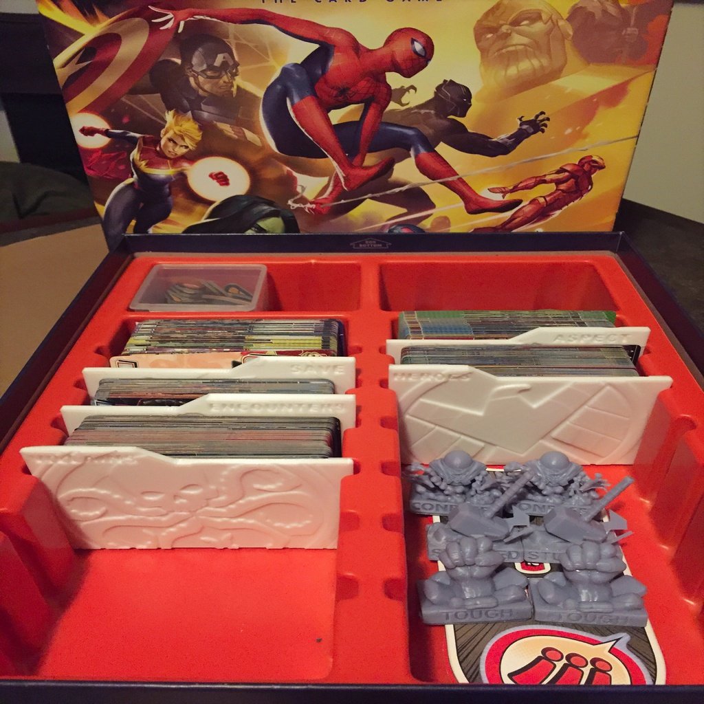 Marvel Champions Card Game Box Dividers