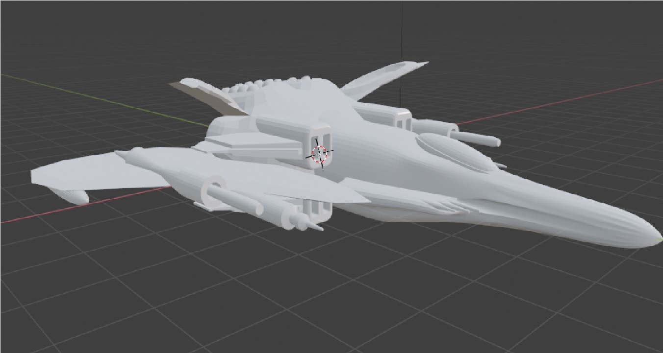 SSS FOX- Simple Space Ship model 1.002