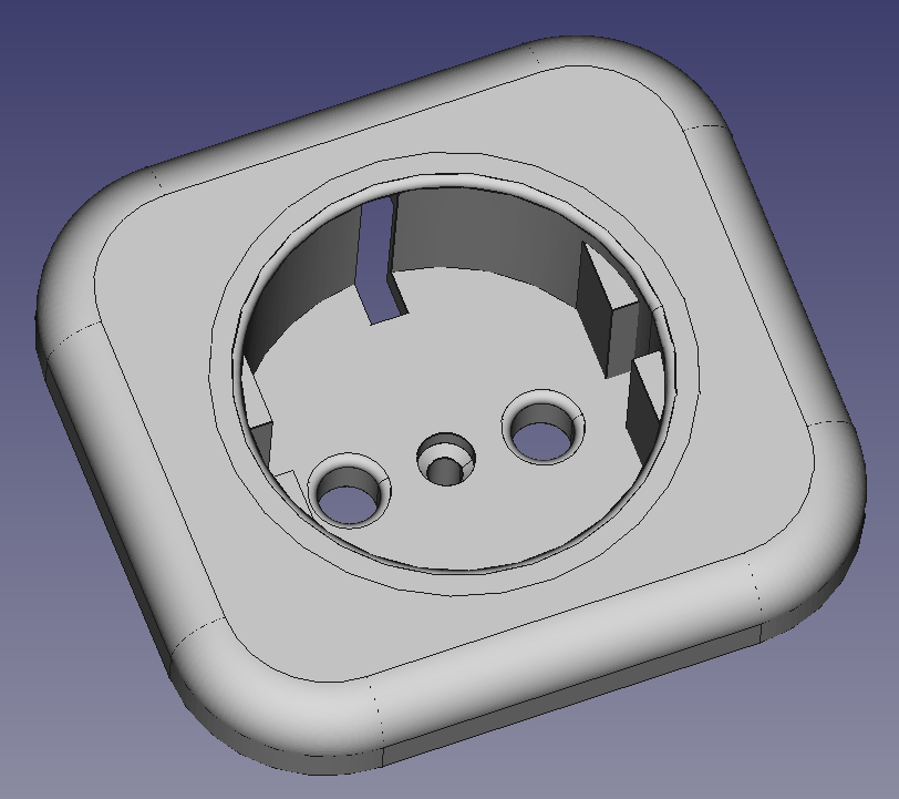 Steckdose Typ F plug socket