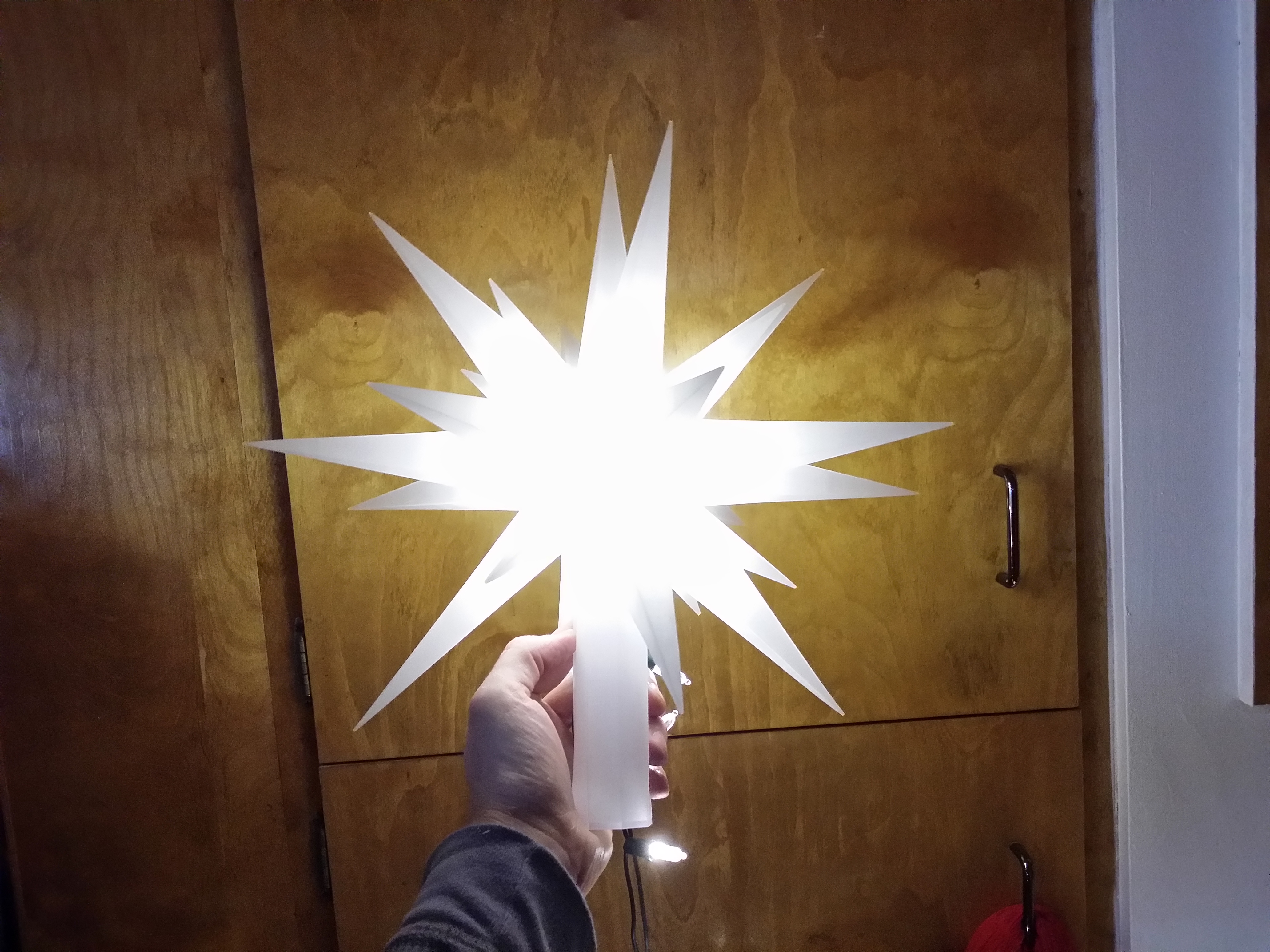 26 Point Star Christmas Tree Topper Ornament
