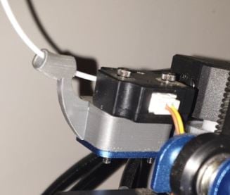 Bluer filament guide and support limit switch
