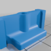 Composite Decking Hidden Fastener - Last Row  3D model