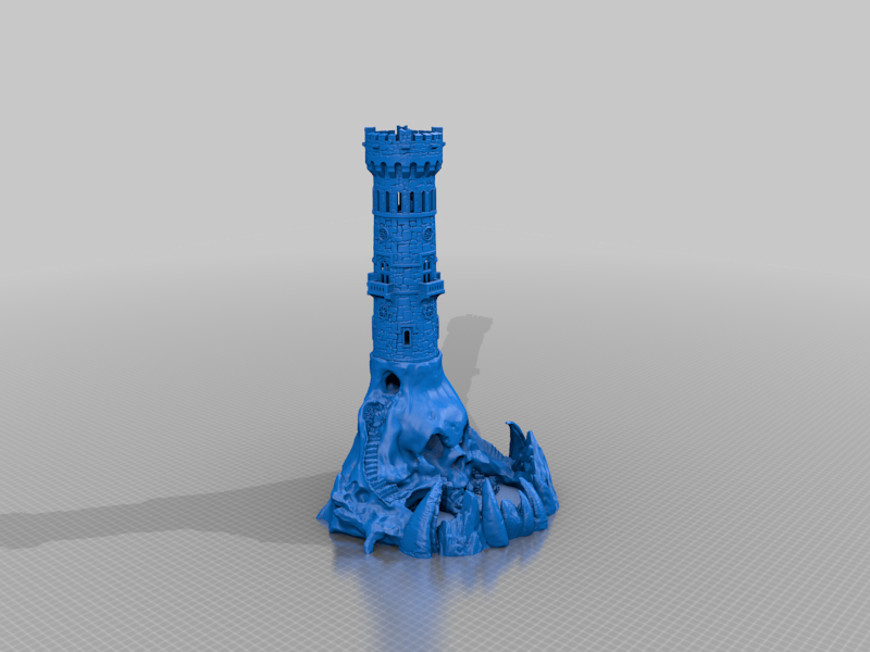 Skull Island Castle Lookout Tower - Dice Tower