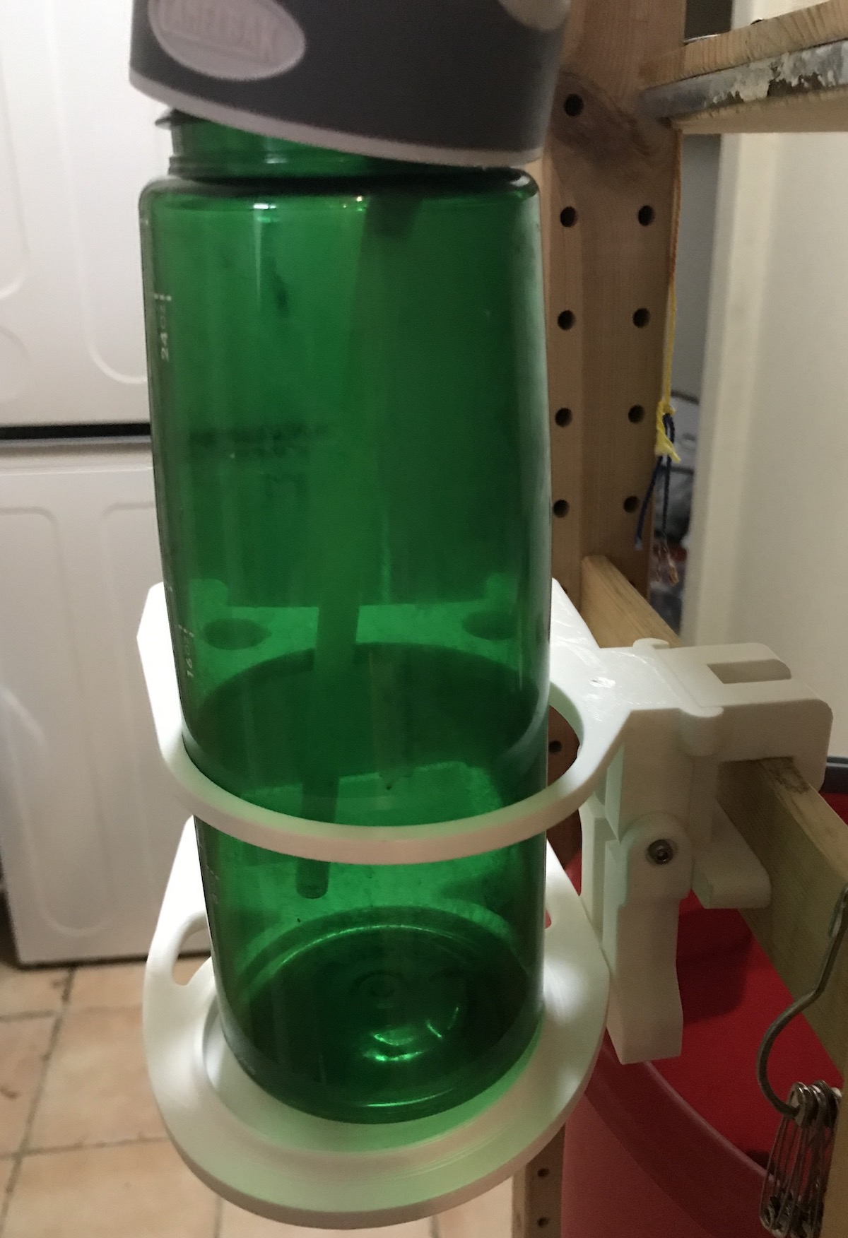 Printable Collapsible shopping cart cup holder