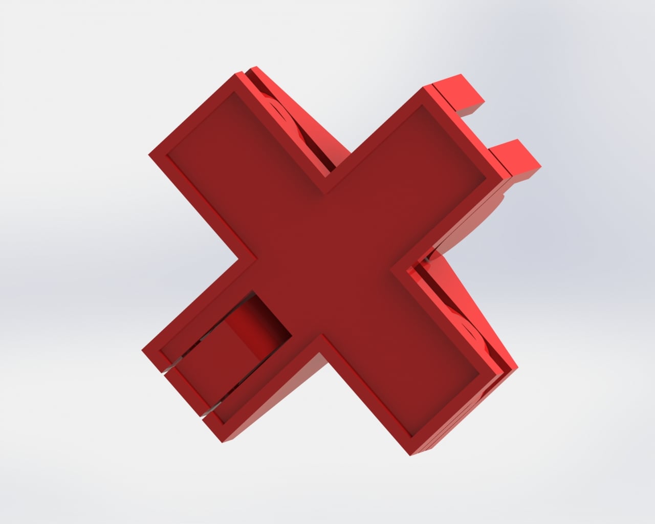 Alphabet Robot - X