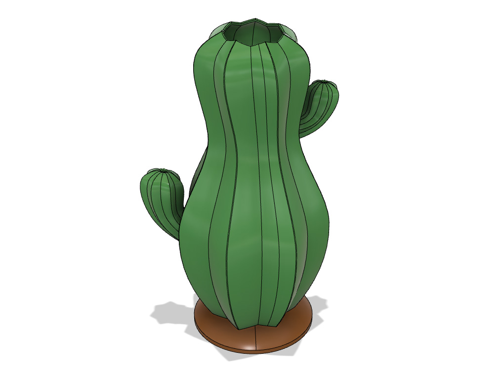 Flower vase Cactus