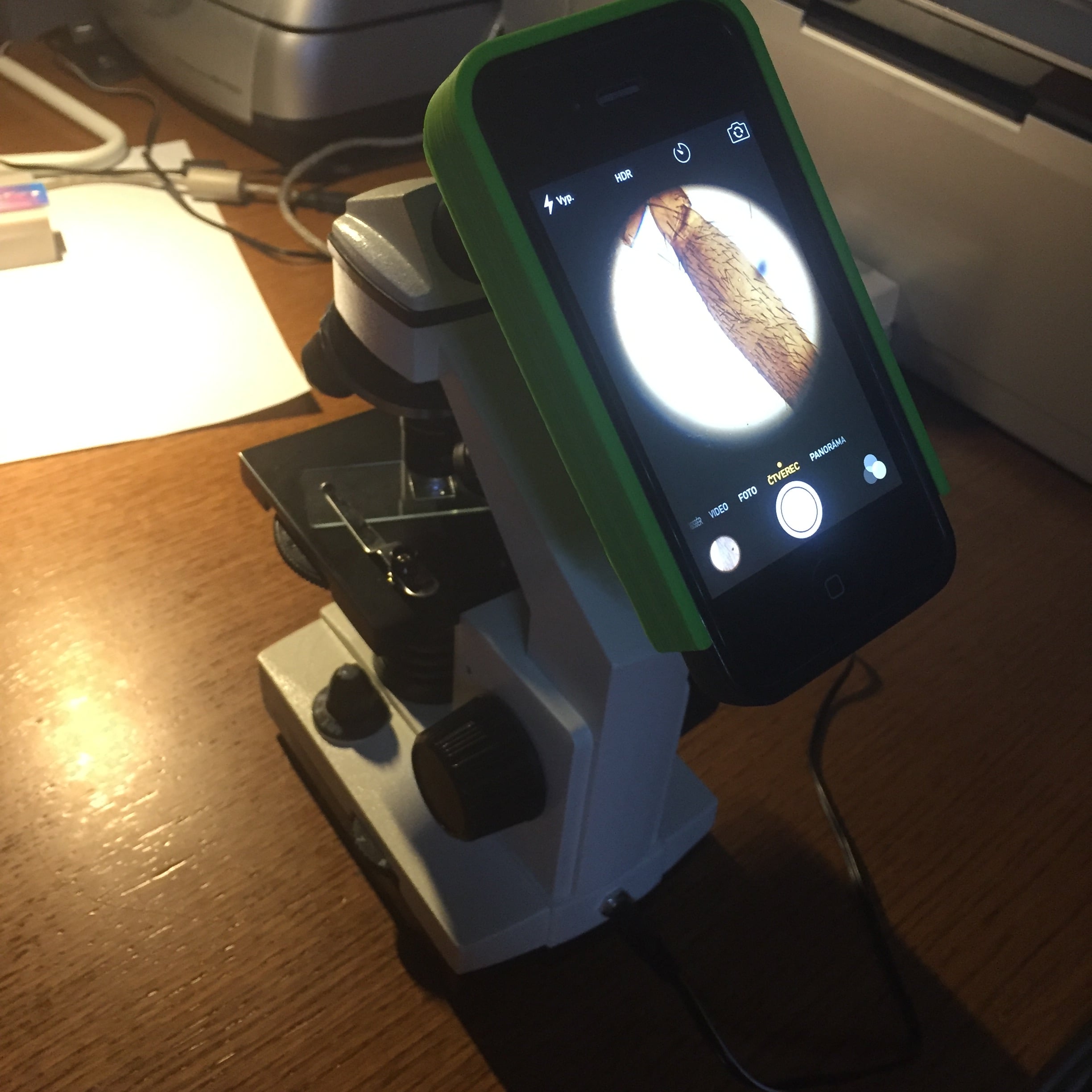 microscope iP4 holder / mount