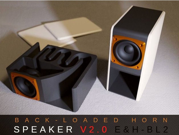 Back Horn Speaker V2.0 Bl2 Bluetooth Active Passive
