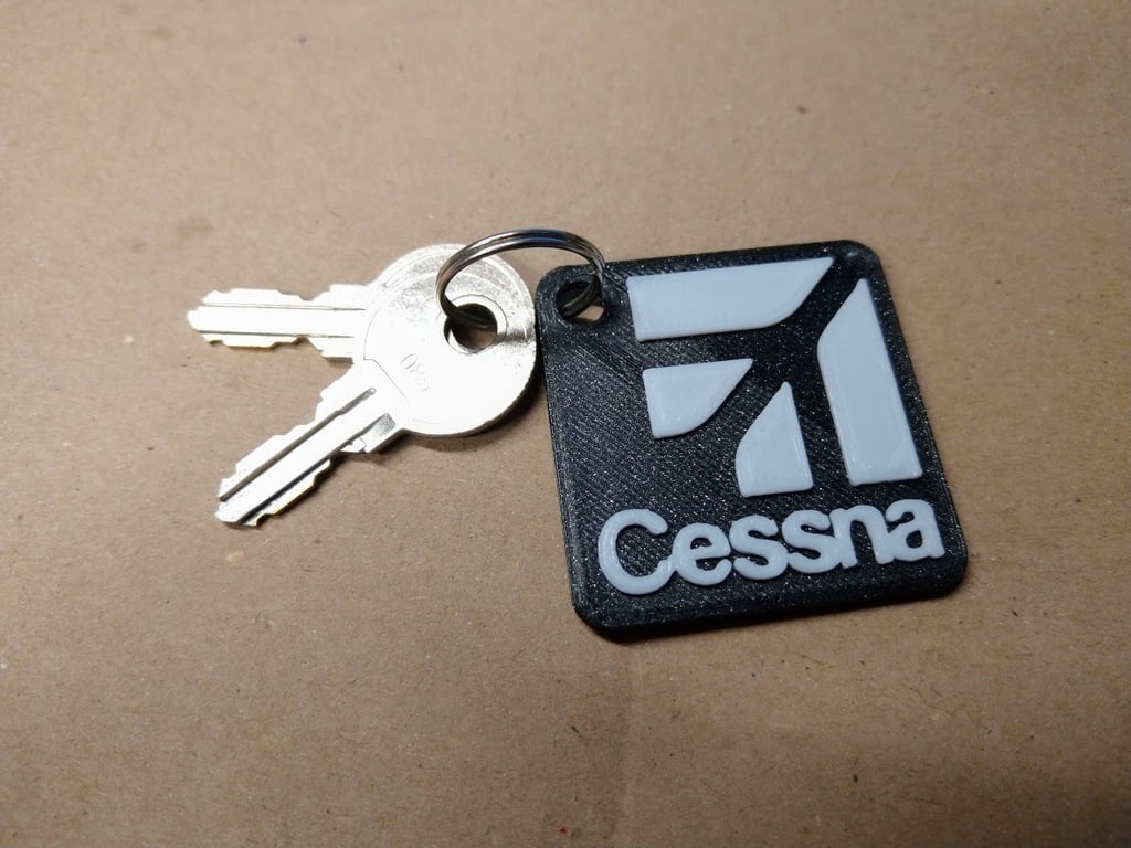 Cessna keychain
