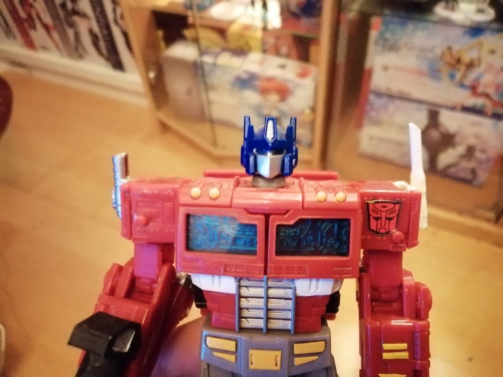 Transformers WFC Siege Optimus Prime smoke stacks