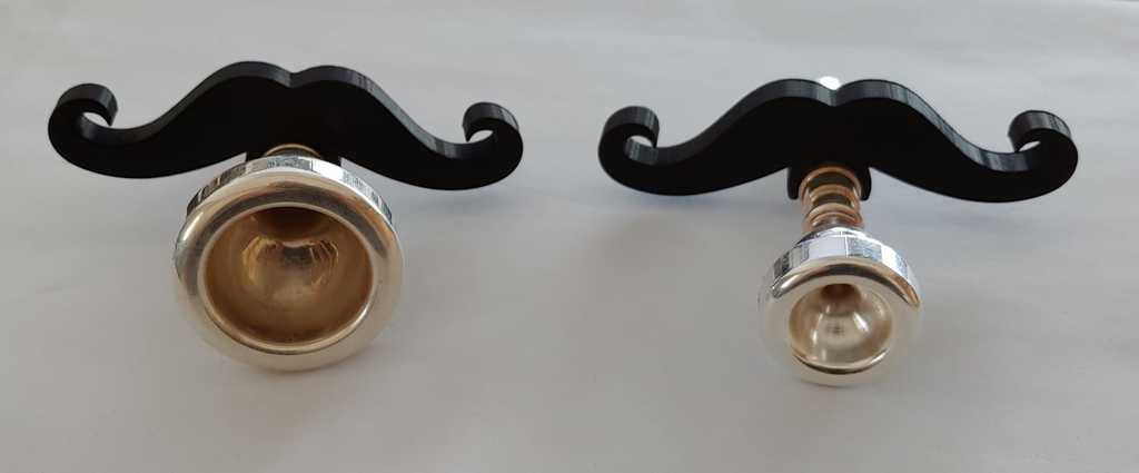Mouthpiece Mustache 3D model