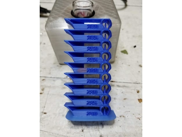 Ender 3 Smart Pla And Petg Temp Tower Gcode Included