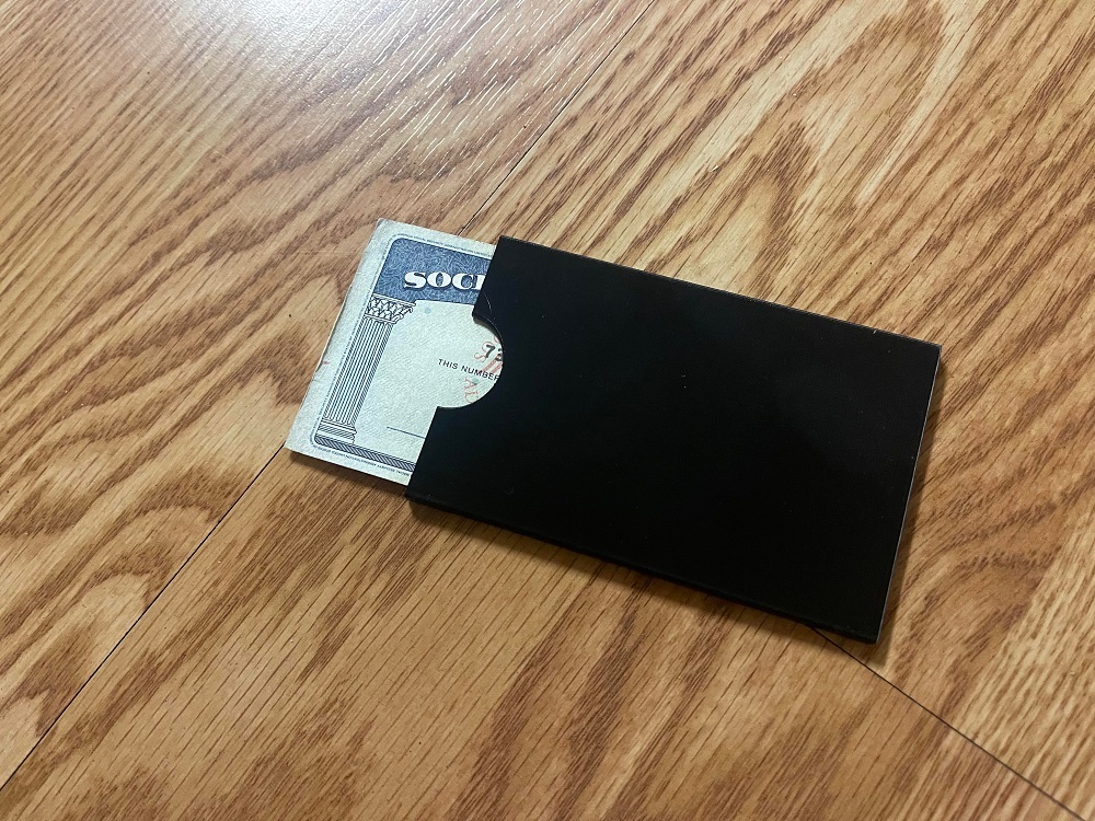 Social Security card holder