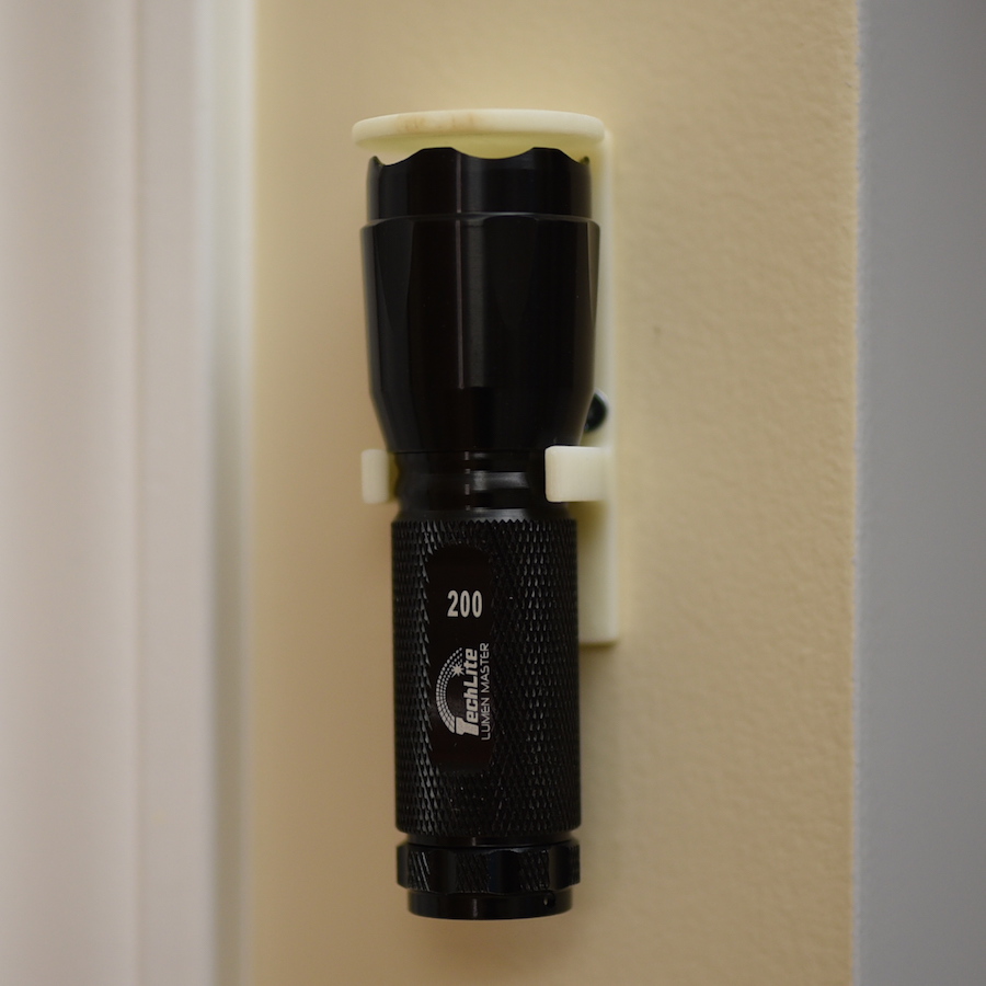 Flashlight Wall Mount Bracket