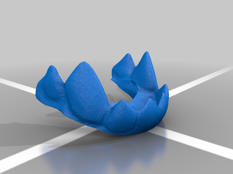 Sharp Fursuit teeth