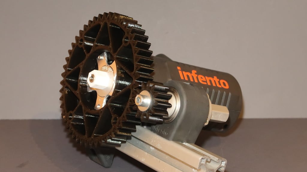 Gears and Rack compatible to Infento System