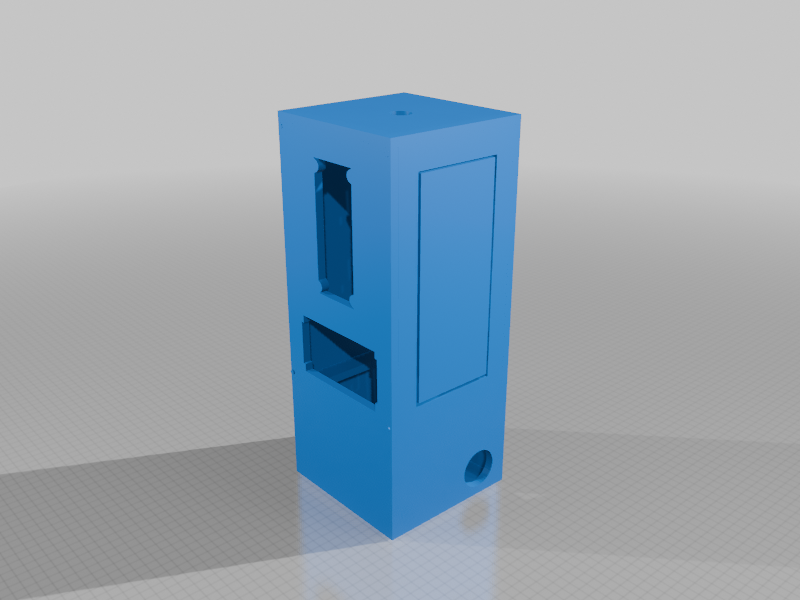 Box to house coin acceptor and mini thermal printer for Fortune Telling Machine