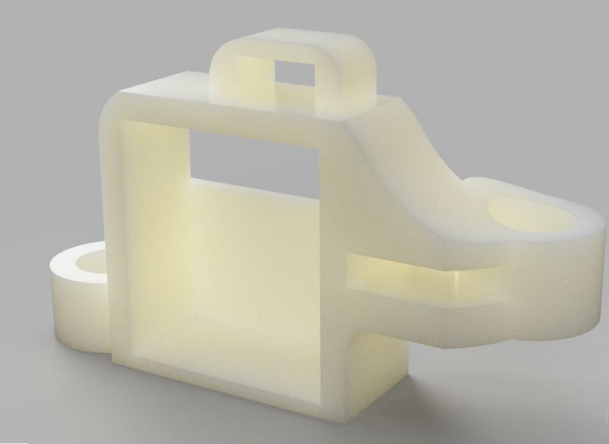 JHE42B buzzer bracket for GepRC Mark 4 frame