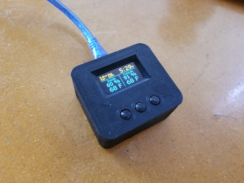 Smarthome 3-button Remote w/ OLED