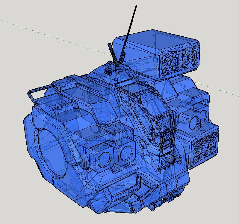 Mighty mech " battlemaster"