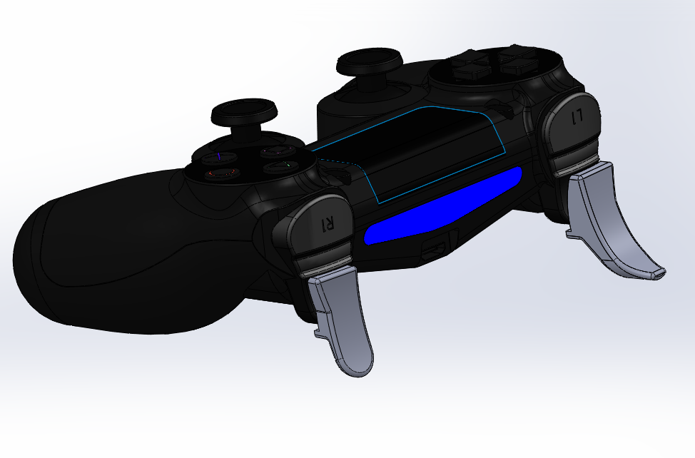 PS4 Trigger button extender