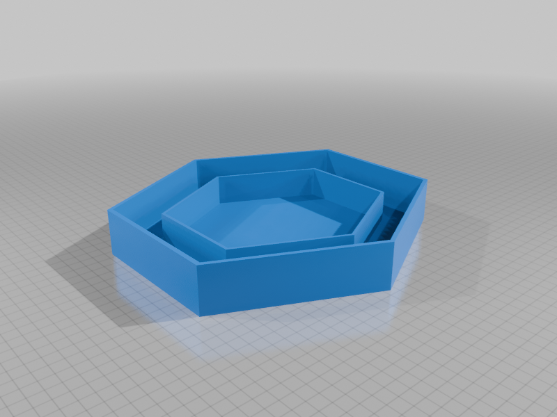 Hexagonal DND Dice Tray