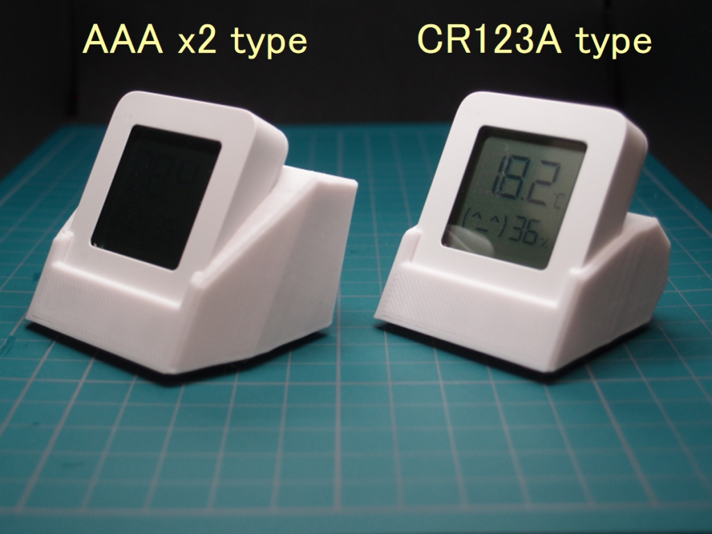 Xiaomi LYWSD03MMC Desktop holder with battery