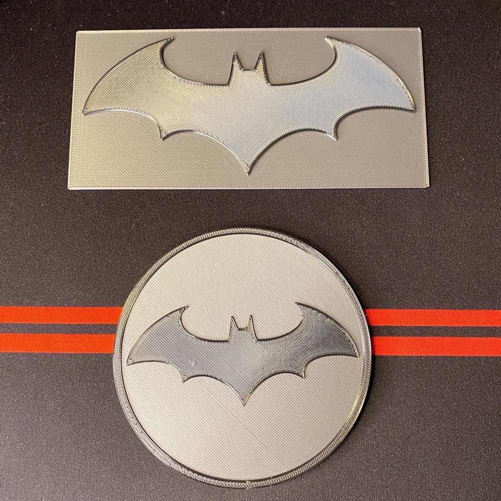 Batman Arkham Logo & Coaster