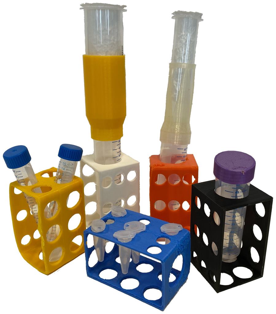 Turnable rack (eg. for BME vials from Cultrex)