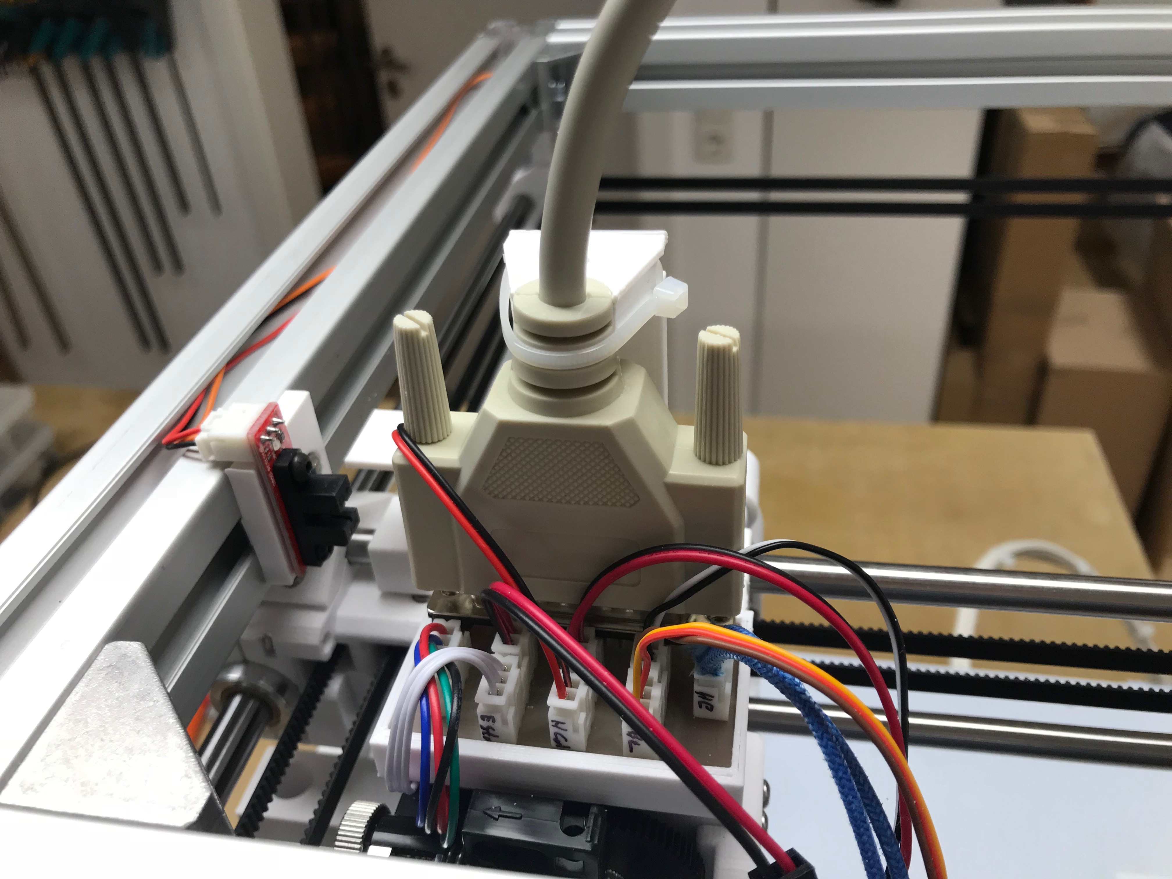 Hypercube Evolution Y- Endstop Holder and Marker