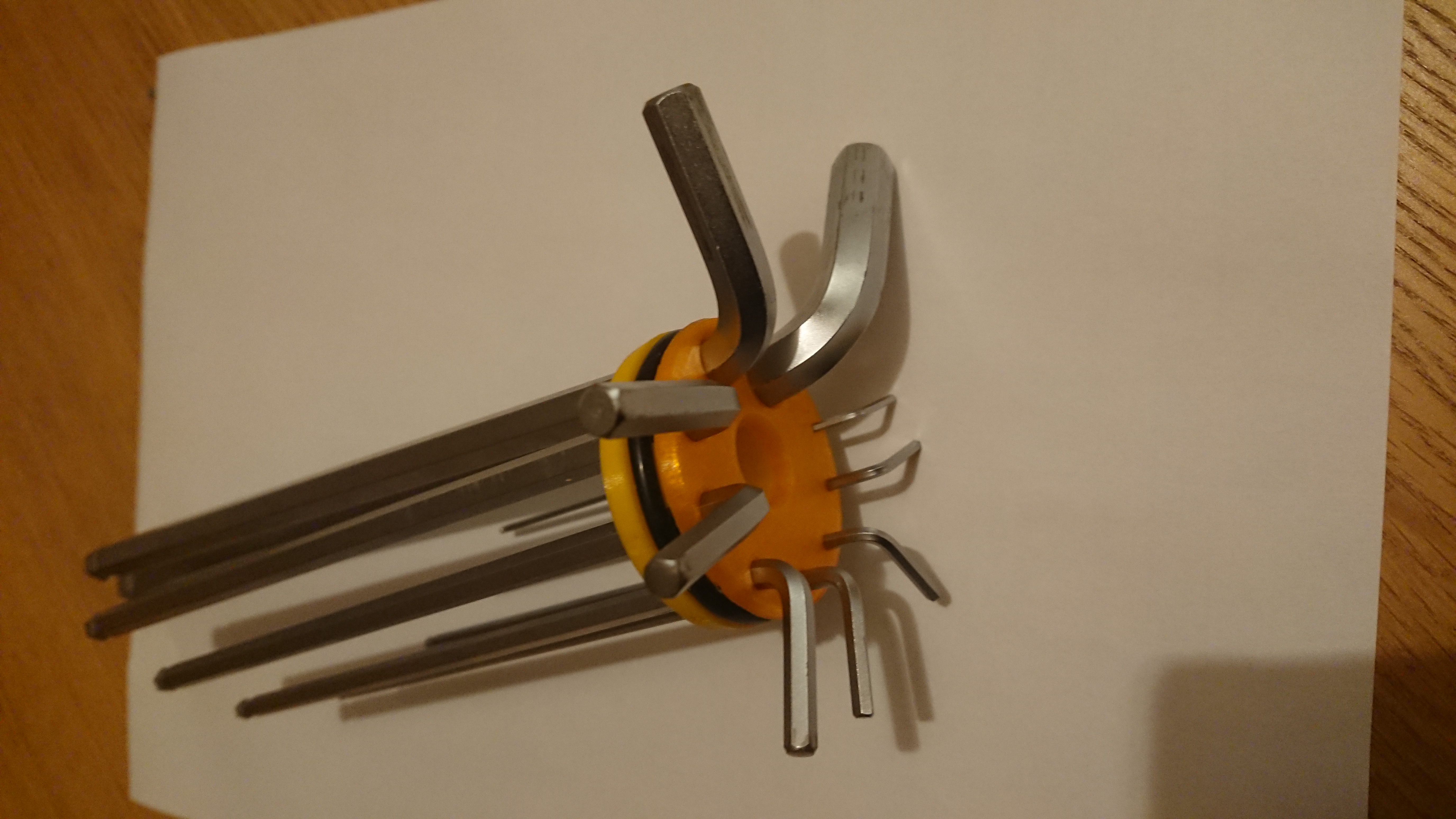 Improved hex key holder V2
