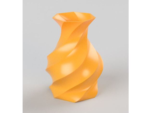 Twisted 7Edge Vase