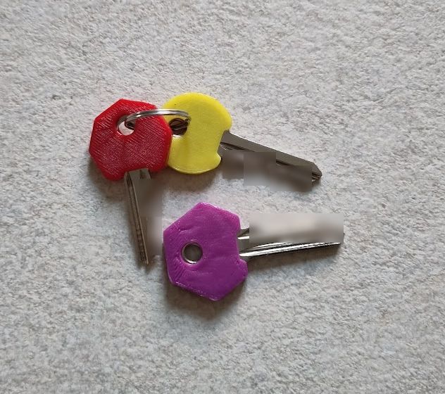 Small key caps