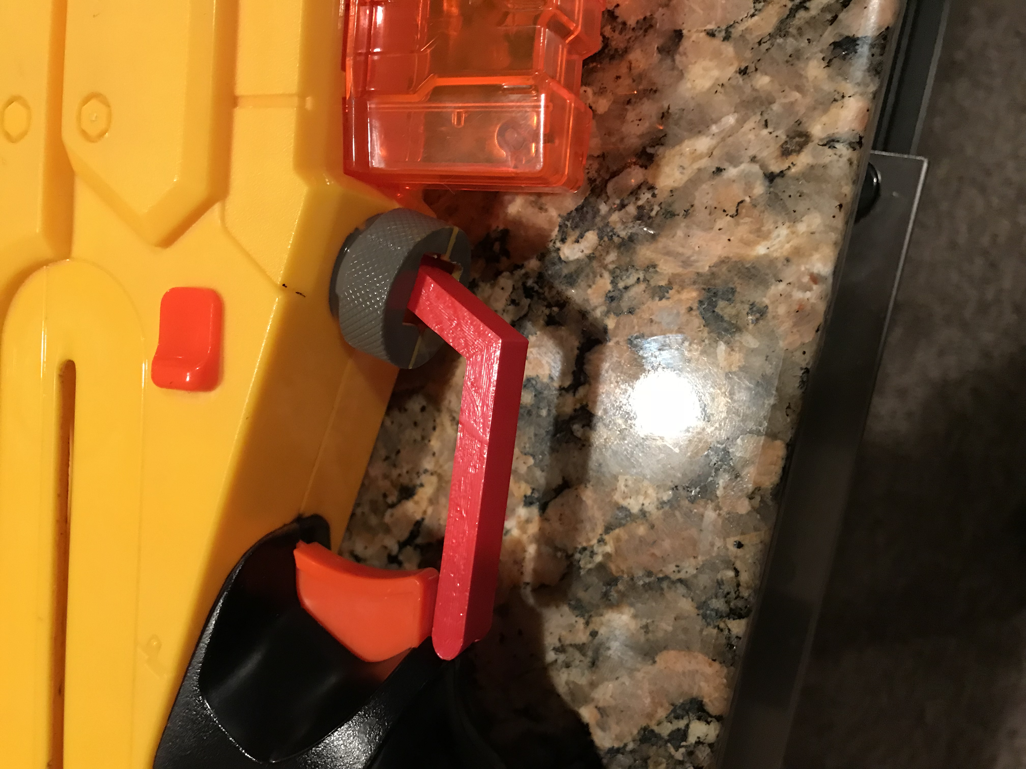 Nerf Longshot trigger guard/ mag release