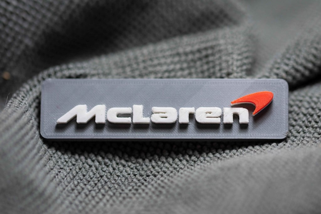 Mclaren Logo Badge 