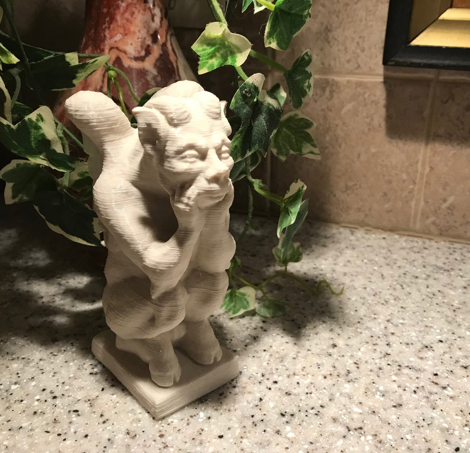 Seated Gargoyle