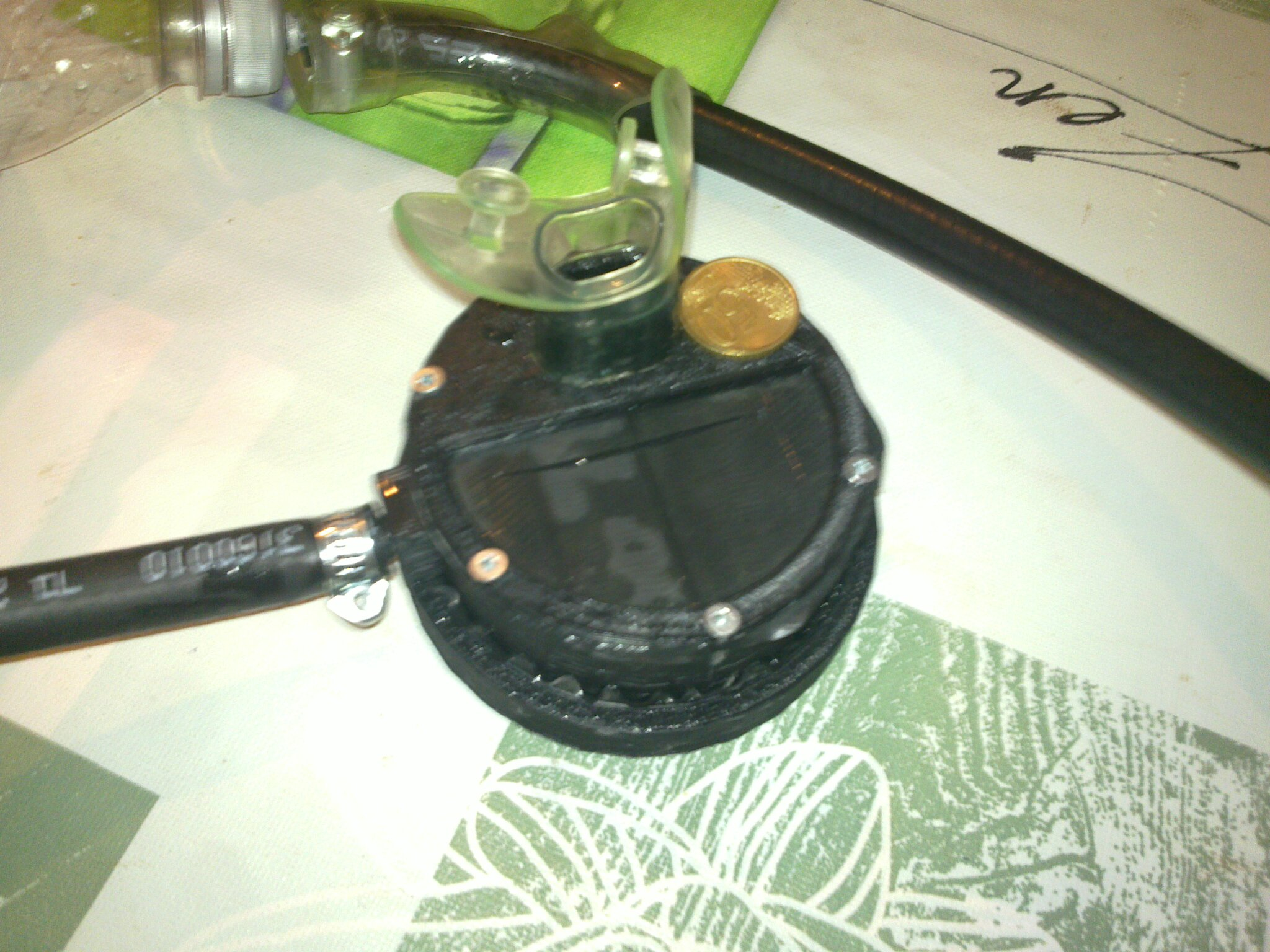 Functional SCUBA Low Pressure Demand Regulator v3.6