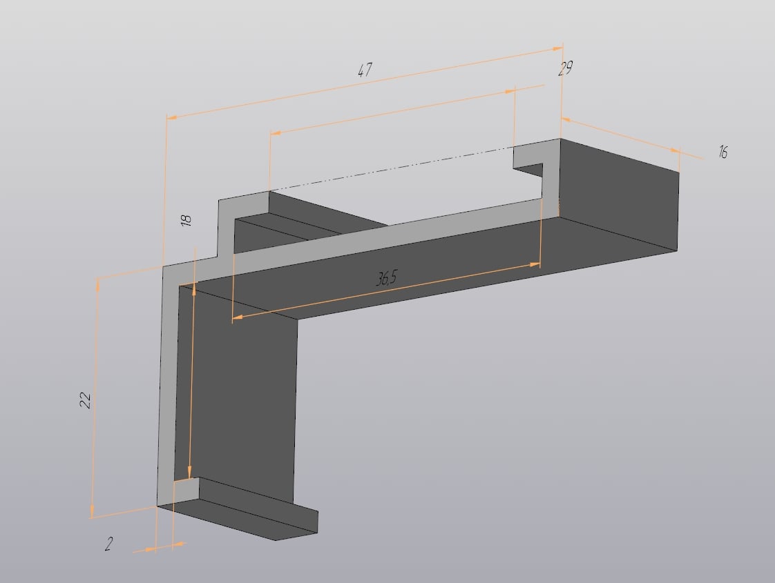 roller blinds holder