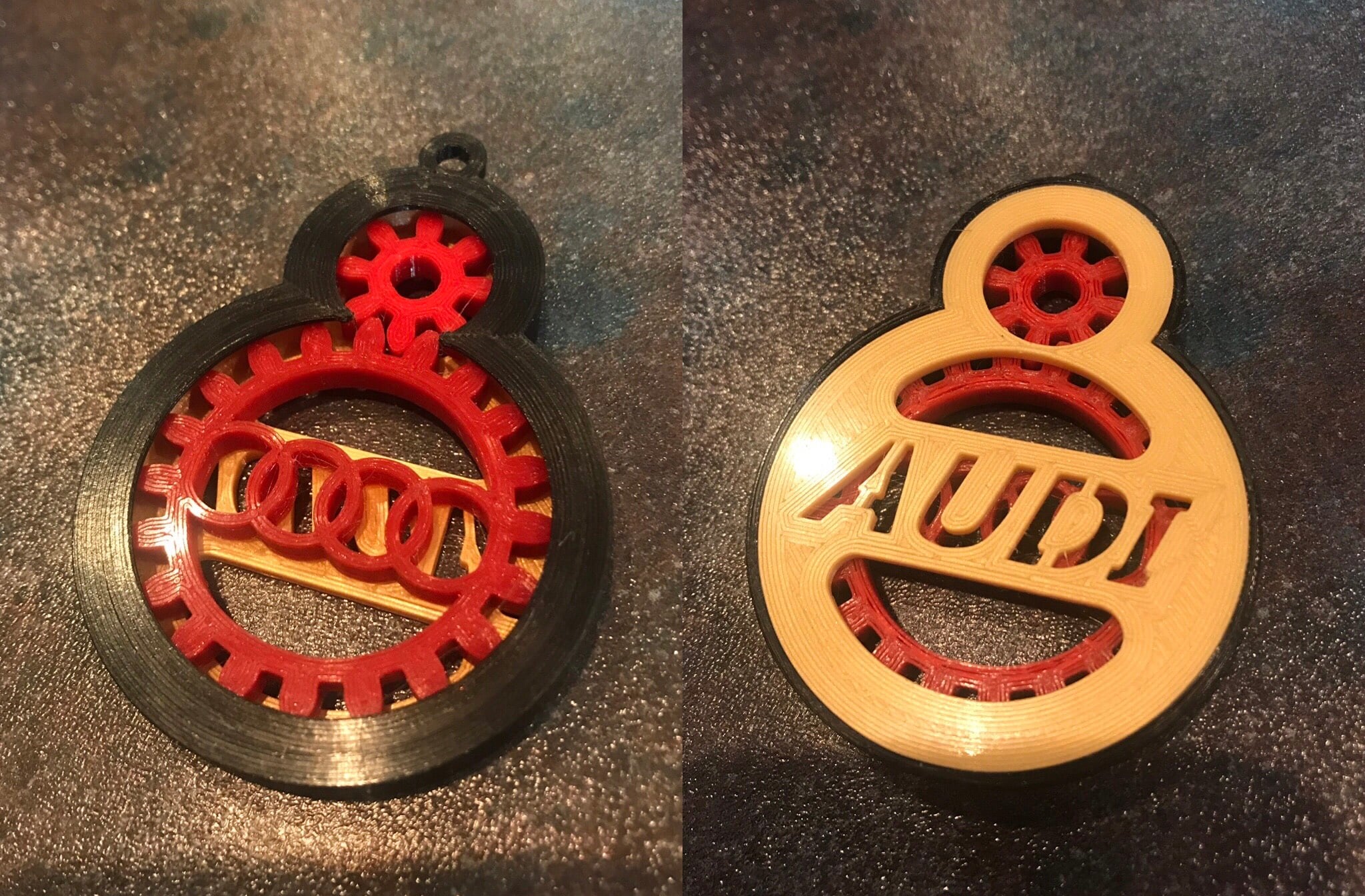 AUDI GEAR KEY CHAIN