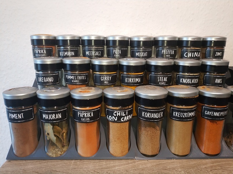 Spice Rack for KitchenGet Jars