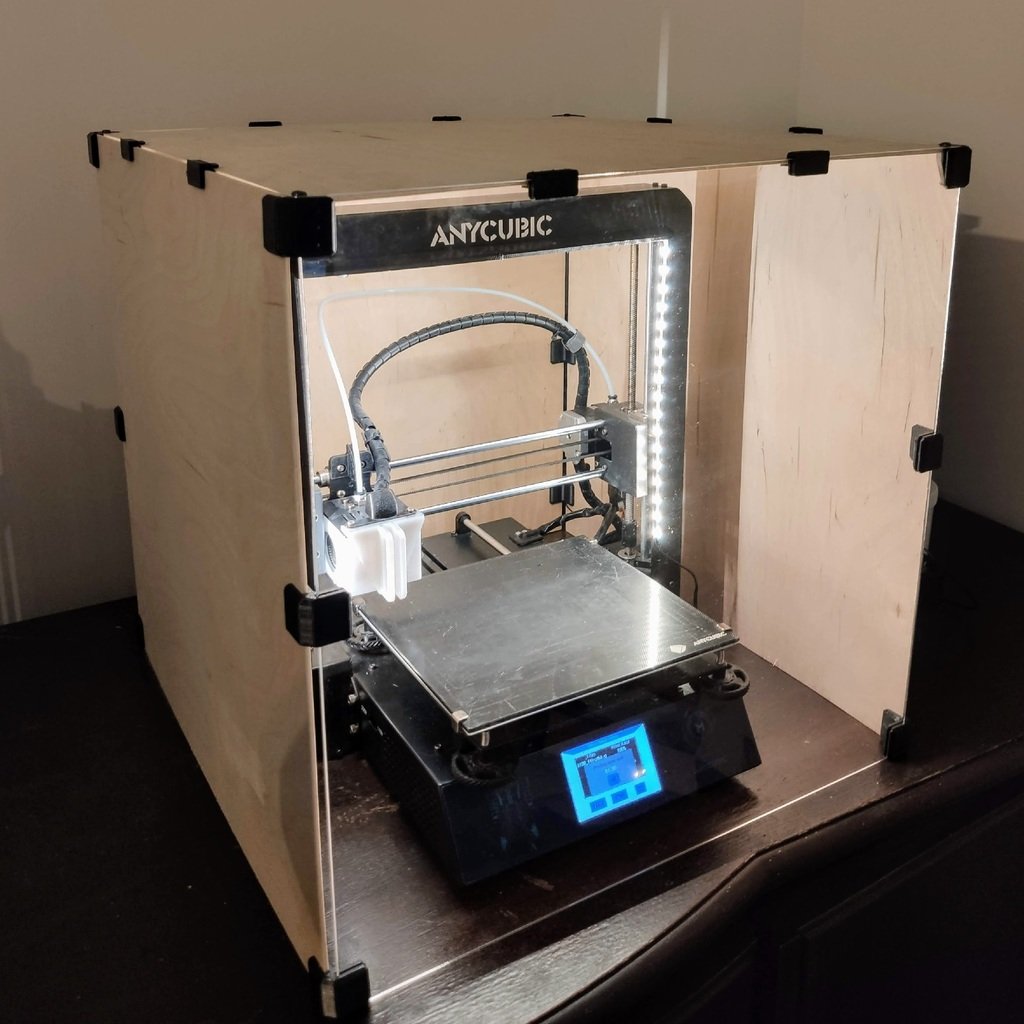 Simplest cheapest enclosure for 3D printer